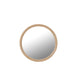 Spiegel Naturel Mirror Rond Naturel 3.5x66.5x66.5 cm-Spiegels-J-Line