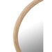 Spiegel Naturel Mirror Rond Naturel 3.5x81x81 cm-Spiegels-J-Line