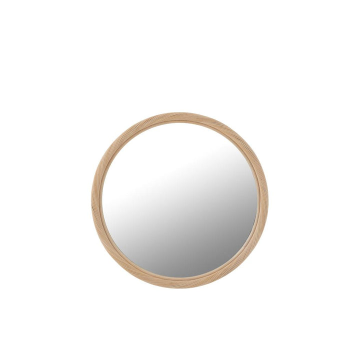 Spiegel Naturel Mirror Rond - Naturel-Spiegels-J-Line