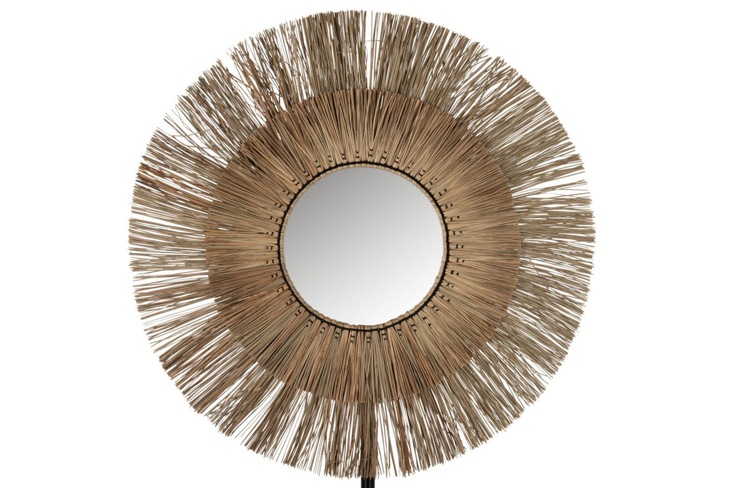 Spiegel Naturel Multiplex Rond 2x110x110 cm-Spiegels-J-Line