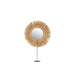 Spiegel Naturel Raffia Rond 9x41 cm-Spiegels-J-Line