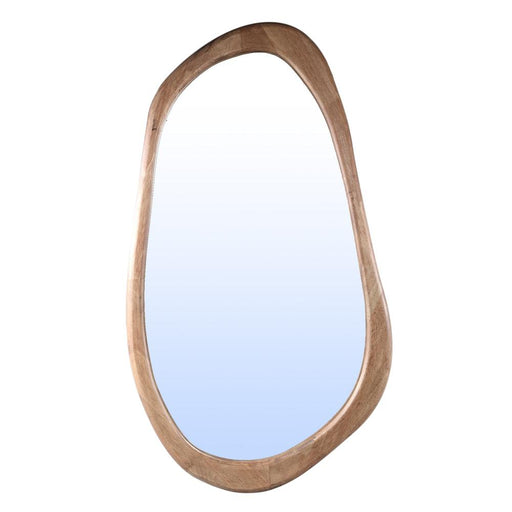 Spiegel Neelix Rubberhout Beige 120 cm-Spiegels-PTMD