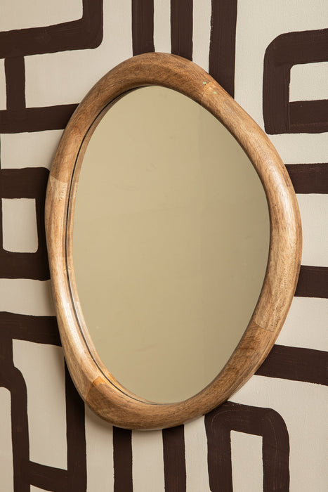 Neelix Naturel Rubberwood Organic Mirror S