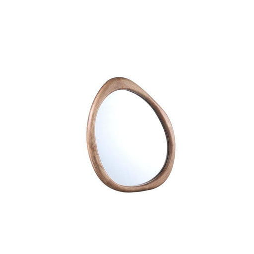 Spiegel Neelix Rubberhout Beige 60 cm-Spiegels-PTMD
