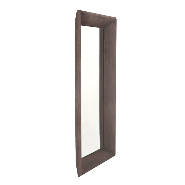 Mirrors Nicka Brown Mango Wood Rectangular Mirror S