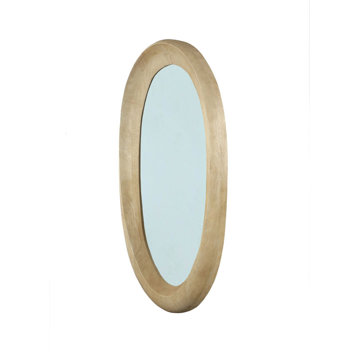 Mirrors Noam Natural Mango Wood Oval Mirror