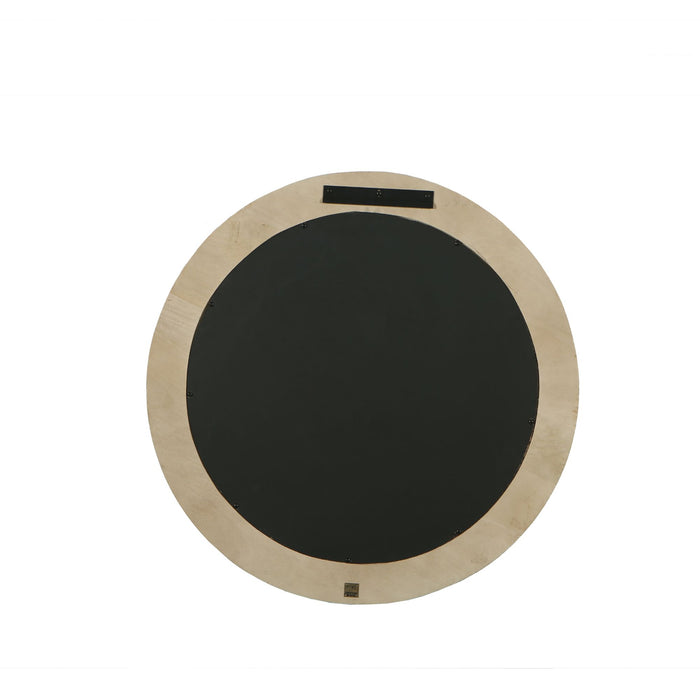 Spiegel Noam Mangohout Beige 70 cm-Spiegels-PTMD