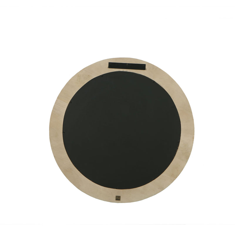 Spiegel Noam Mangohout Beige 70 cm-Spiegels-PTMD