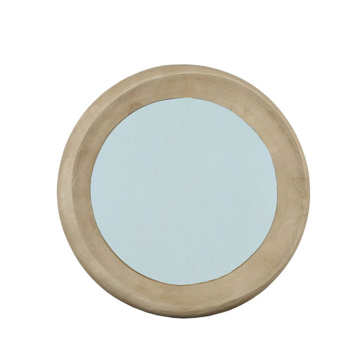 Spiegel Noam Mangohout Beige 70 cm-Spiegels-PTMD