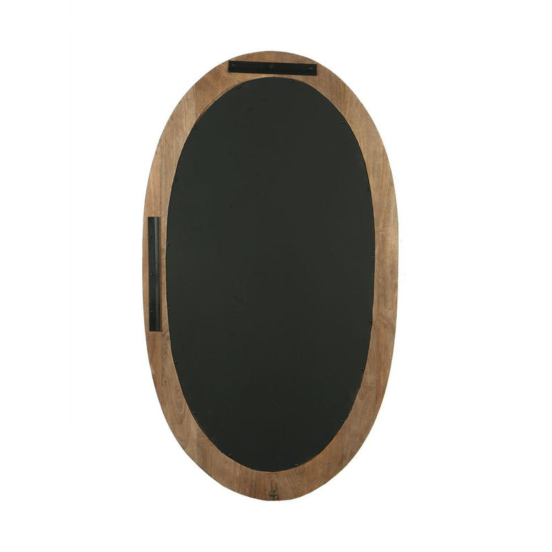 Spiegel Noam Mangohout Grijs 120 cm-Spiegels-PTMD