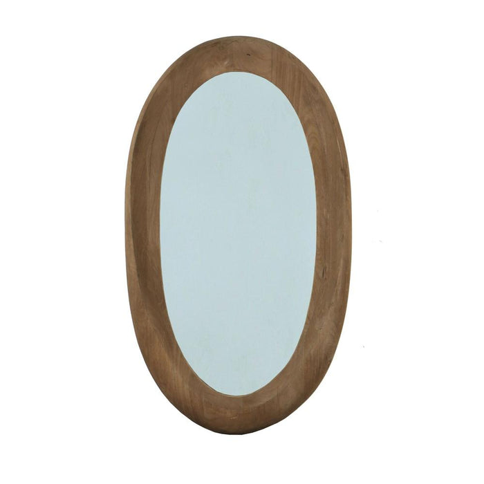 Spiegel Noam Mangohout Grijs 120 cm-Spiegels-PTMD