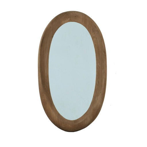 Spiegel Noam Mangohout Grijs 120 cm-Spiegels-PTMD