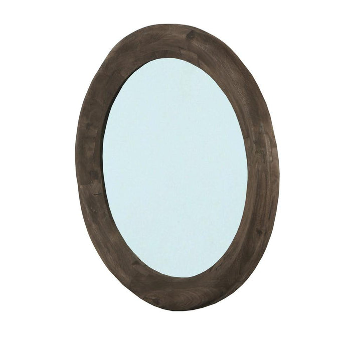 Spiegel Noam Mangohout Grijs 90 cm-PTMD