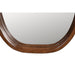 Spiegel Nyko L Rubber hout Beige 120x40 cm-Spiegels-Creating Home