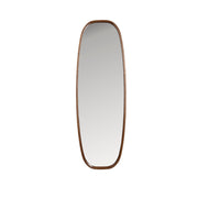 Spiegel Nyko L Rubber hout Beige 120x40 cm-Spiegels-Creating Home