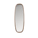 Spiegel Nyko L Rubber hout Beige 120x40 cm-Spiegels-Creating Home