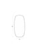 Spiegel Nyko M Rubber hout Beige 80x40 cm-Spiegels-Creating Home