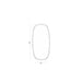 Spiegel Nyko M Rubber hout Beige 80x40 cm-Spiegels-Creating Home