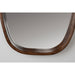 Spiegel Nyko M Rubber hout Beige 80x40 cm-Spiegels-Creating Home