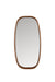 Spiegel Nyko M Rubber hout Beige 80x40 cm-Spiegels-Creating Home