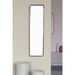 Spiegel Nyko Rectangle L Rubber hout Beige 120x34 cm-Spiegels-Creating Home