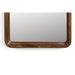 Spiegel Nyko Rectangle L Rubber hout Beige 120x34 cm-Spiegels-Creating Home