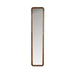Spiegel Nyko Rectangle M Rubberhout Beige 120x26 cm-Spiegels-Creating Home