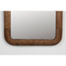 Spiegel Nyko Rectangle M Rubberhout Beige 120x26 cm-Spiegels-Creating Home