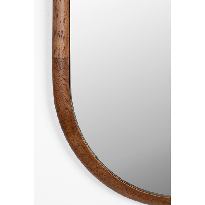 Spiegel Nyko Rubberhout Beige 120x26 cm