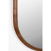 Spiegel Nyko Rubberhout Beige 120x26 cm