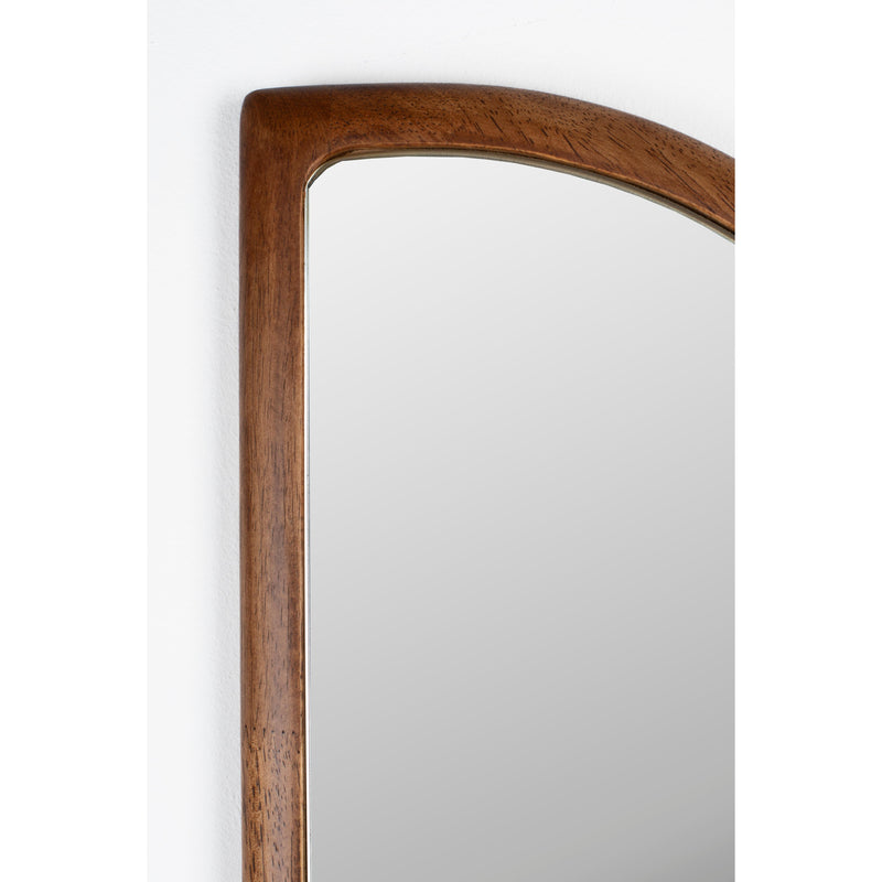 Spiegel Nyko Rubberhout Beige 120x26 cm-Spiegels-Creating Home