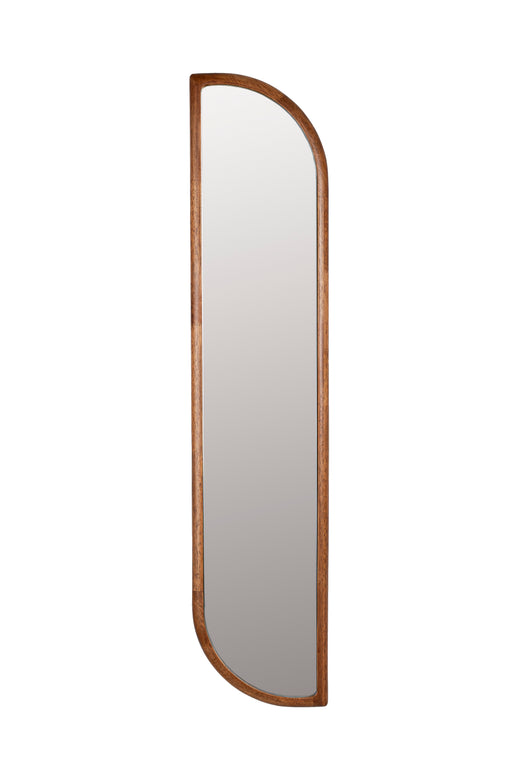 Spiegel Nyko Rubberhout Beige 120x26 cm-Spiegels-Creating Home