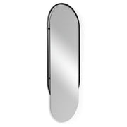 Spiegel OVAL 160 Ovaal Zwart Spinder Design 59x2.7x159 cm-Spiegels-Spinder
