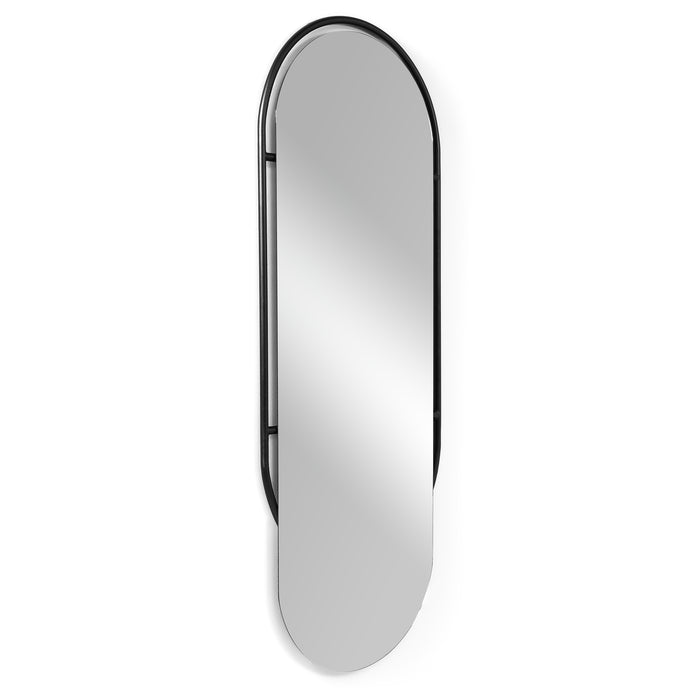 Spiegel OVAL 160 Ovaal Zwart Spinder Design-Spiegels-Spinder