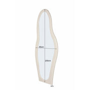 Spiegel Olivia Off White Wit 200 cm 85x4x200 cm-Spiegels-Livingfurn