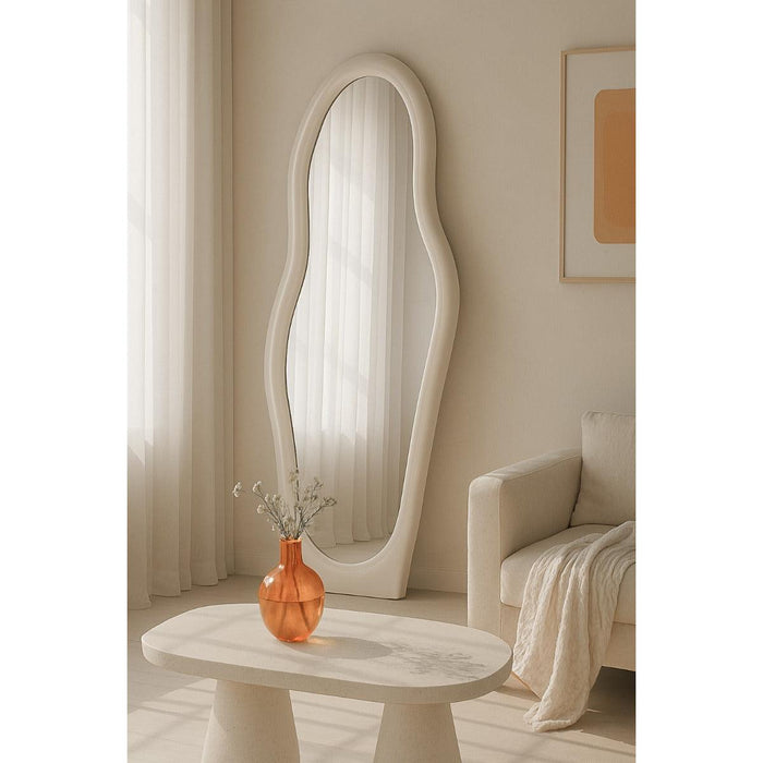 Spiegel Olivia Off White Wit 200 cm-Spiegels-Livingfurn
