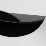Spiegel Pipa bottom Zwart Spinder Design 34x10x10 cm-Wandplanken-Spinder