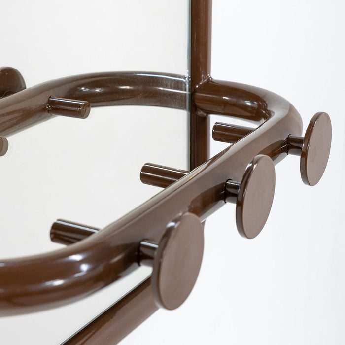 Spiegel RETRO Rechthoek Chocolate Brown Spinder Design-Spiegels-Spinder
