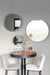 Spiegel Raj Large Metaal Zwart Ø75x7.5 cm-Spiegels-Creating Home