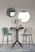 Spiegel Raj Large Metaal Zwart Ø75x7.5 cm-Spiegels-Creating Home