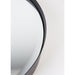 Spiegel Raj Medium Metaal Zwart Ø60x7.5 cm-Spiegels-Creating Home