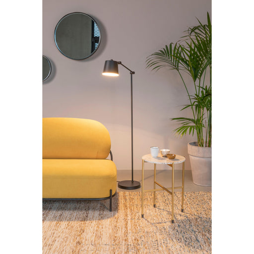 Spiegel Raj Medium Metaal Zwart Ø60x7.5 cm-Spiegels-Creating Home