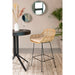 Spiegel Raj Medium Metaal Zwart Ø60x7.5 cm-Spiegels-Creating Home
