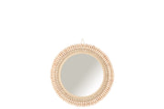 Spiegel Roze Mirror L 52 cm 52x52x3 cm-Spiegels-J-Line