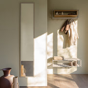 Spiegel SCHOOL Silky Taupe Spinder Design 30x2x160 cm-Spiegels-Spinder