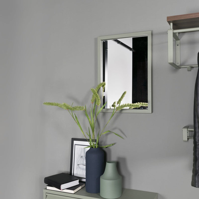 Spiegel SENZA M1 Rechthoek Dusty Green Spinder Design 40x3x55 cm-Spiegels-Spinder