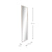 Spiegel SENZA M2 Rechthoek Silky Taupe Spinder Design 46x3x185 cm-Spiegels-Spinder