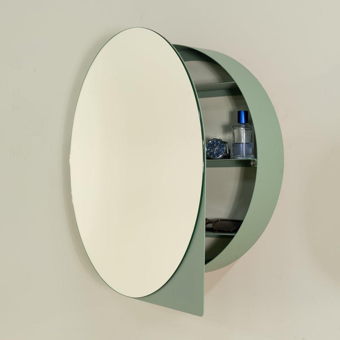 Spiegel SONNET L Rond Dusty Green 55cm Spinder Design-Spiegels-Spinder