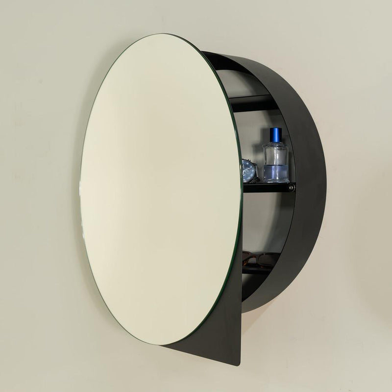 Spiegel SONNET L Rond Zwart 55cm Spinder Design-Spiegels-Spinder