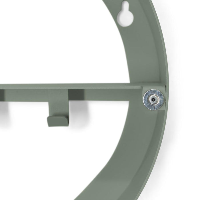 Spiegel SONNET S Rond Dusty Green 35cm Spinder Design-Spiegels-Spinder